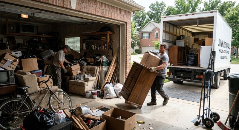 Garage Junk Removal in Sacramento, CA